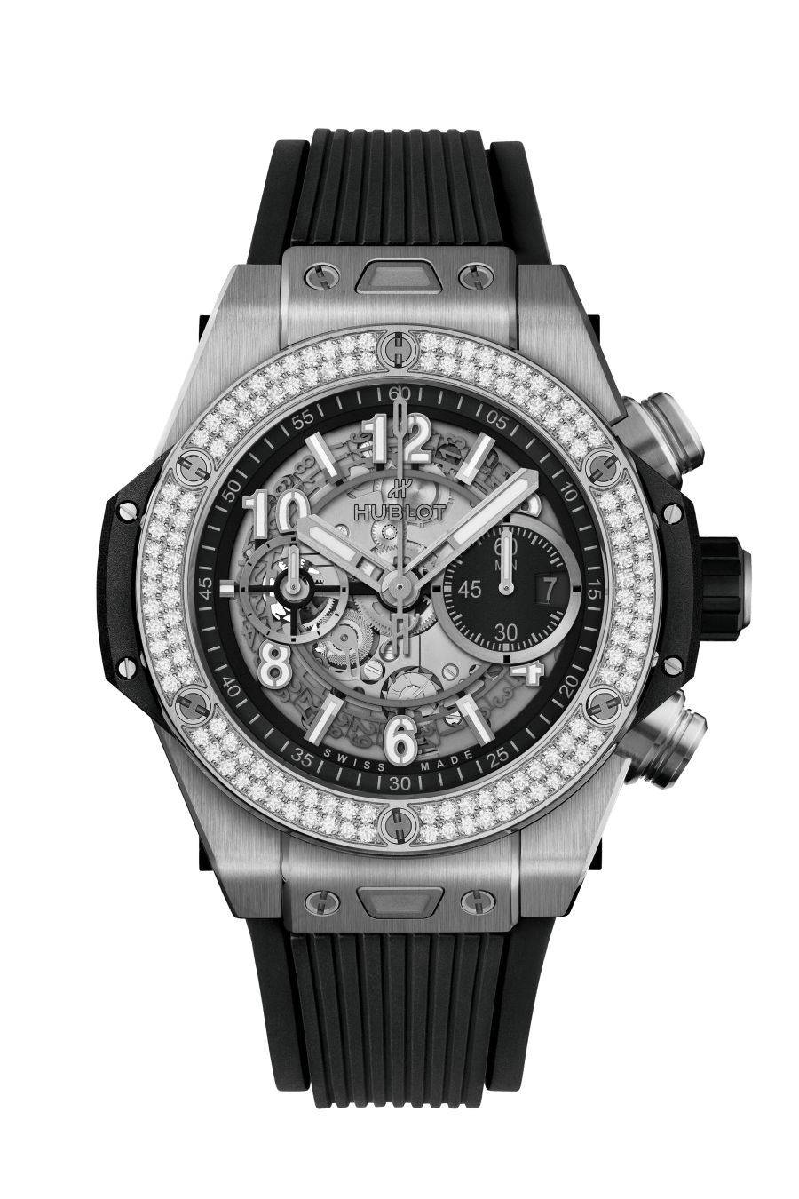 Hublot diamond bezel best sale