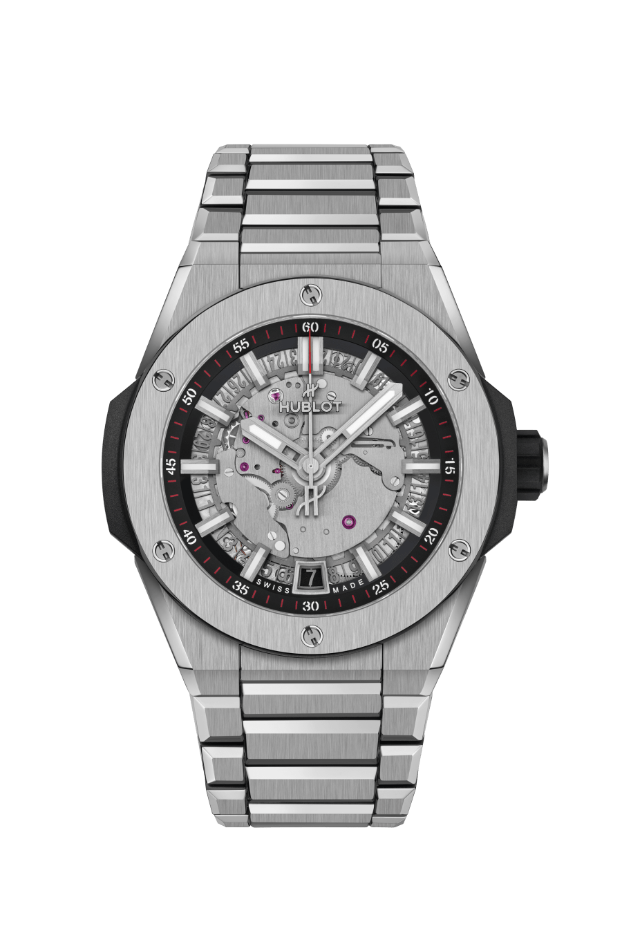 Hublot Big Bang Integrated Time Only in Titanium 42mm Diamonds International