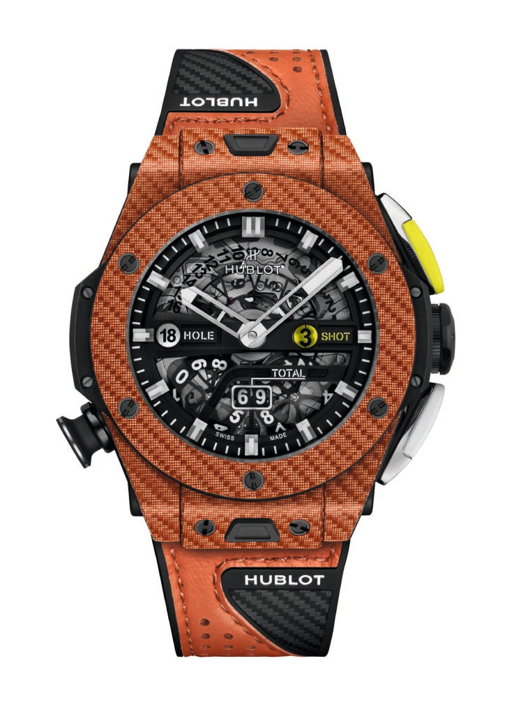 Hublot Big Bang Unico Golf in Orange Carbon 45mm