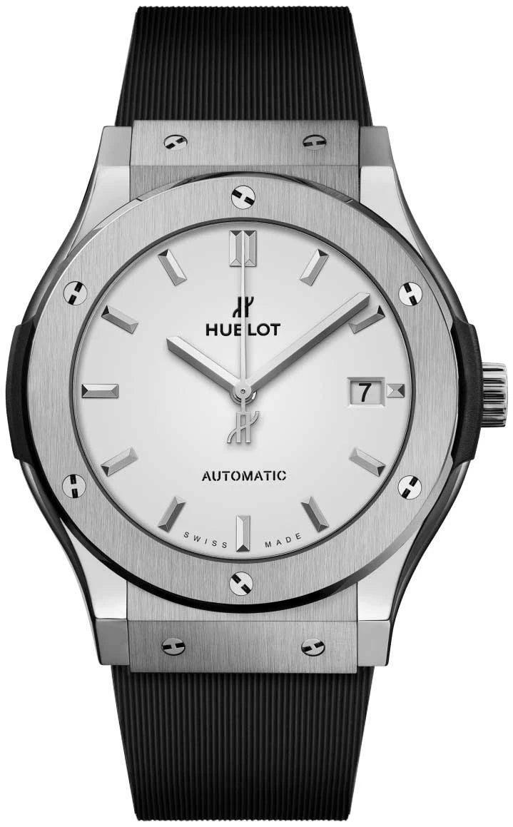 Hublot Classic Fusion with Opalin Dial in Titanium 45mm Diamonds International