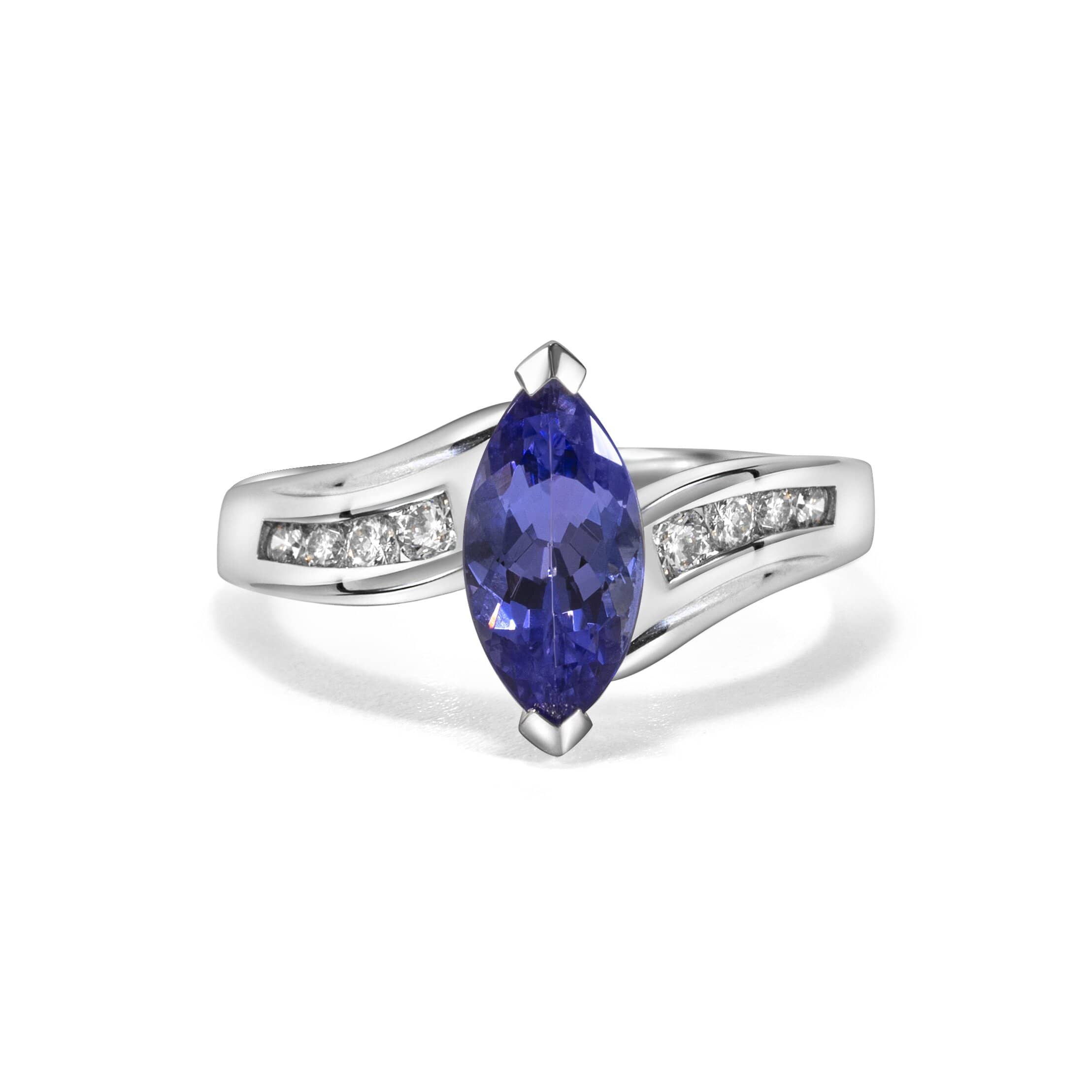 Tanzanite deals marquise ring